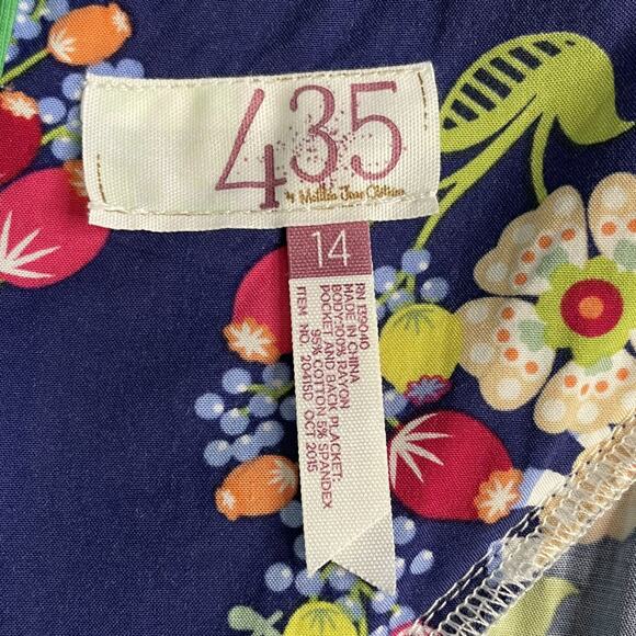 435 Matilda Jane Girls Happy and Free Almond Sables Dress Size 14 - Picture 5 of 9